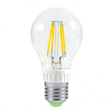 Светодиодная лампа LED-A60-deco 7Вт 230В Е27 3000К 630Лм прозрачная IN HOME