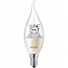 Светодиодная лампа MAS LEDcandle DT 6-40W E14 BA38 CL Philips