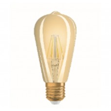 Светодиодная лампа 1906 LEDISOND 7W/824 230V FIL GD E27 димм. Osram