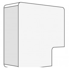 APM 15x17 Угол плоский белый (розница 4 шт в пакете, 20 пакетов в коробке) DKC