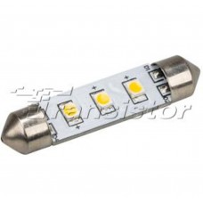Светодиодная лампа АвтоARL-F42-3E Warm White (10-30V, 3 LED 2835) Arlight