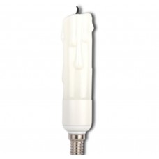 Светодиодная лампа Candle LED 6,4W 220V E14 4000K свеча с фитилём 150х37 Ecola