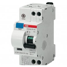Автоматический выключатель дифференциального тока ABB DSH941R C16А 30mA 1P+N тип АС 4.5kA (хар-ка С)