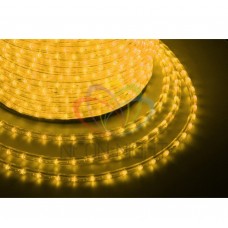 Дюралайт светодиодный NEON-NIGHT желтый, 220В, диаметр 13 мм, бухта 100м 121-251