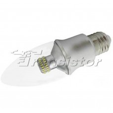 Светодиодная лампа Arlight E27 CR-DP-Candle 6W Day White