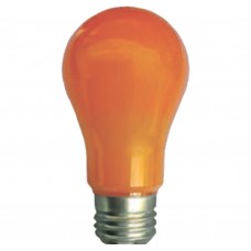 Светодиодная лампа Ecola classic LED color 8,0W A55 220V E27 Orange Оранжевая 360° (композит) 108x55