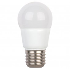 Светодиодная лампа Ecola globe LED 5,4W G45 220V E27 4000K шар (композит) 89x45