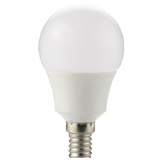 Светодиодная лампа Ecola globe LED Premium 8,2W G50 220V E14 2700K шар 270° (композит) 95x50