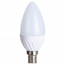 Светодиодная лампа Ecola Light candle LED 5,0W 220V E14 4000K свеча 100x37