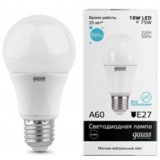 Светодиодная лампа LED Elementary A60 10W E27 4100K 1/40 Gauss