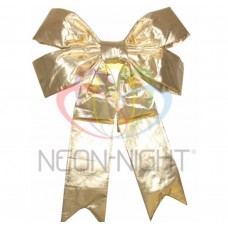 Елочная Фигура NEON-NIGHT Бантик 91 см, цвет золотой 502-531