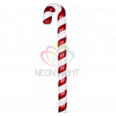 Елочная фигура NEON-NIGHTКарамельная палочка 121 см, цвет красный/белый 502-245