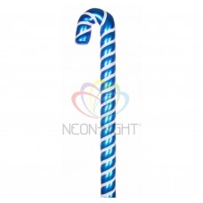 Елочная фигура NEON-NIGHTКарамельная палочка 121 см, цвет синий/белый 502-243