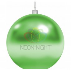 Елочная фигура NEON-NIGHT Шар, 20 см, цвет зеленый 502-004