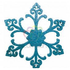 Елочная фигура NEON-NIGHTСнежинка Морозко, 66 см, цвет синий 502-372