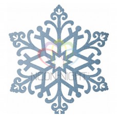Елочная фигура NEON-NIGHTСнежинка Снегурочка, 81 см, цвет голубой 502-378