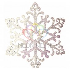 Елочная фигура NEON-NIGHTСнежинка Снегурочка, 82 см, цвет белый 502-376