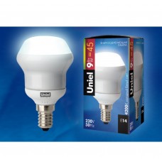 Лампа люминисцентная ESL-RM50 R50 9W 4000K E14 UNIEL
