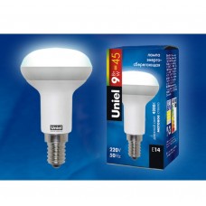 Лампа люминисцентная ESL-RM50 R50 9W FR 4000K E14 матовая UNIEL