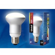 Лампа люминисцентная ESL-RM63 R63 15W 2700K E27 S UNIEL