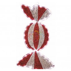 Фигура NEON-NIGHT Карамель бархатная, с постоянным свечением, размеры 60*30 см 514-051