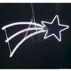 Фигура Светодиодная LED NEON-NIGHT Падающая Звезда белая, 40*80 см 501-532
