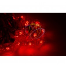 Гирлянда NEON-NIGHT LED Galaxy Bulb String, 30 ламп, 10 м, в лампе 6 LED, цвет красный 331-322