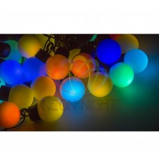 Гирлянда "LED - шарики", RGB 10 м 40 диодов 45мм, NEON-NIGHT