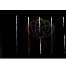Гирлянда NEON-NIGHT тающие сосульки 0,5 м, 8 штук в наборе, цвет диодов мульти 256-319-6