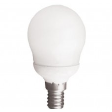 Лампа люминисцентная Ecola globe 9W ELG G45 220V E14 4100K 86x45