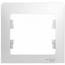 GLOSSA 1-постовая РАМКА, БЕЛЫЙ Schneider Electric