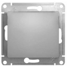 GLOSSA Нажимная КНОПКА, сх.1, 10АХ, механизм, АЛЮМИНИЙ Schneider Electric