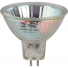Лампа галогенная GU5.3-JCDR (MR16) -35W-230V-Cl (10/200/6000) ЭРА