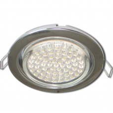 Светильник GX53 H4 Downlight without reflector_chrome () 38x106 - 10 pack Ecola