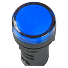 Индикатор светосигнальный AD16DS(LED)матрица d16мм 24В AC/DC TDM ELECTRIC синий