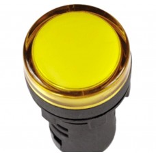 Индикатор светосигнальный AD22DS(LED) матрица d22 мм 230 В АС TDM ELECTRIC жёлтый