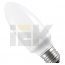 Лампа люминисцентная КЭЛ-C Е14 11Вт 4200К свеча IEK