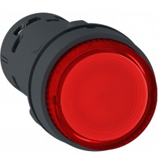 Кнопка 22мм 24в красная с подсв. Schneider Electric