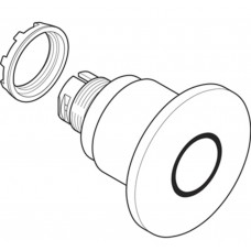 Кнопка MPMT4-10R ГРИБОК красная (только корпус) с усиленной фикс ацией 60мм отпускание поворотом ABB