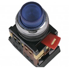 Кнопка управления ABLFP-22 d22мм неон/230В 1з+1р TDM ELECTRIC SQ0704-0030