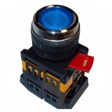 Кнопка управления ABLFS-22 d22 мм неон/230 В 1з+1р TDM ELECTRIC SQ0704-0011