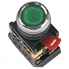 Кнопка управления ABLFS-22 d22мм неон/230В 1з+1р TDM ELECTRIC SQ0704-0033