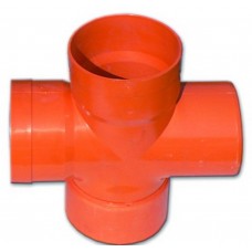 Крестообразное соединение для двустенных труб,90°, полипропилен, д.110 мм DKC