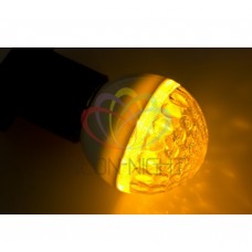 Лампа шар NEON-NIGHT DIA 50 9 LED E27 ЖЕЛТАЯ 405-211