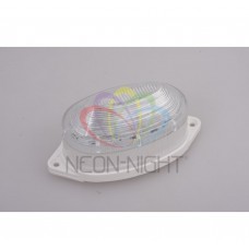 Лампа-строб NEON-NIGHT 220V, 0.5W, накладная, (30 светодиодов) белая 415-115