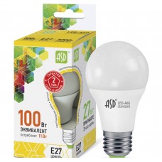 Светодиодная лампа ASD LED-A60-Standard-11-E27-900-3000