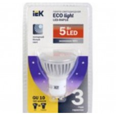 Светодиодная лампа ECO PAR16 софит 5Вт 230В 4000К GU10 IEK