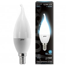 Светодиодная лампа LED Candle tailed E14 6.5W 4100K 1/10/50 Gauss