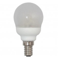 Светодиодная лампа Ecola globe LED 2,1W G45 220V E14 2800K шар 84x45 25000h