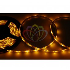 Лента светодиодная LED герметичная в силиконе, ширина 10 мм, IP65, SMD 5050, 30 диодов/метр, 12V, цвет светодиодов желтый NEON-NIGHT